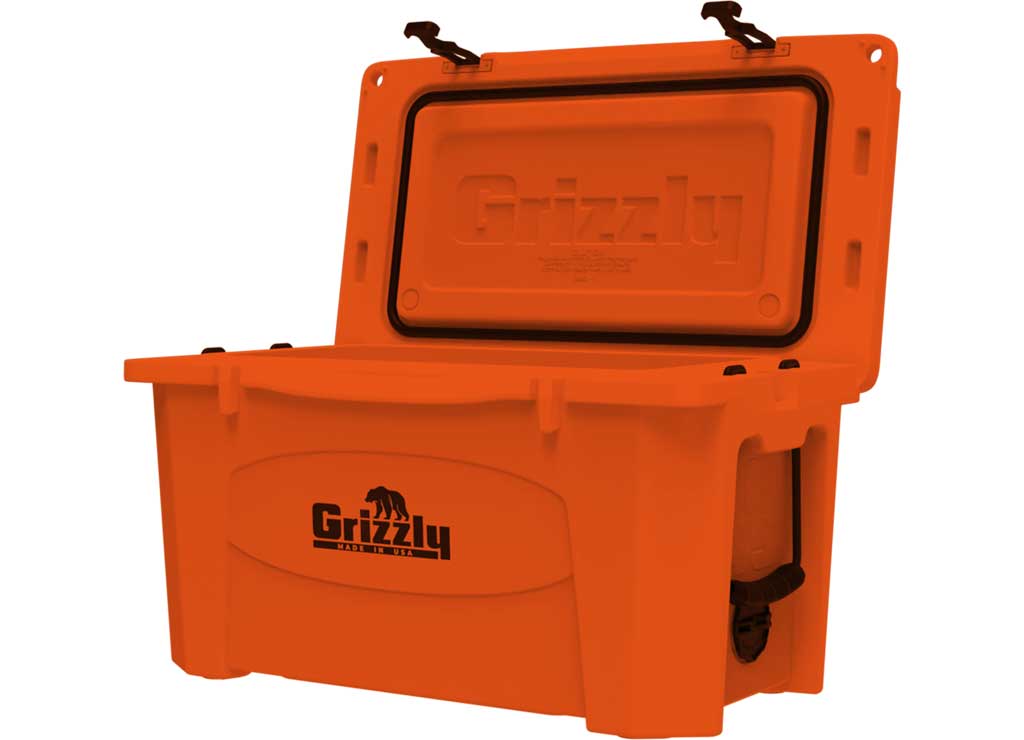 Grizzly 45 Qt Cooler, Orange  • 4400740