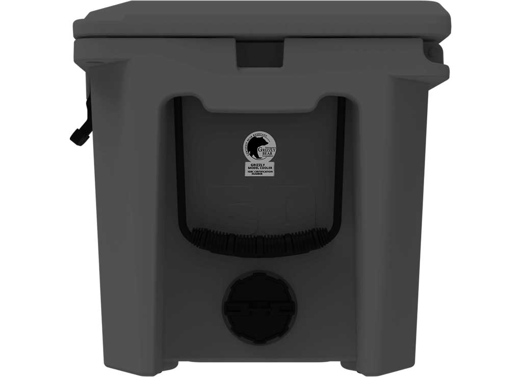 Grizzly 60 Qt Cooler, Stealth Gray • 4400793