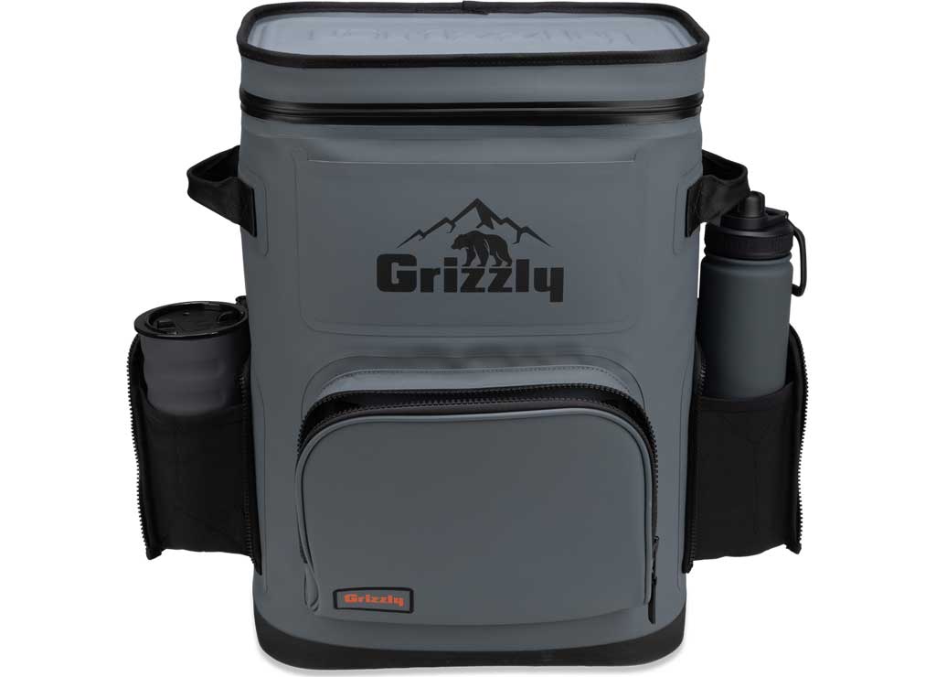 Grizzly Drifter 24-Can Backpack Cooler, Stealth  • 4408111