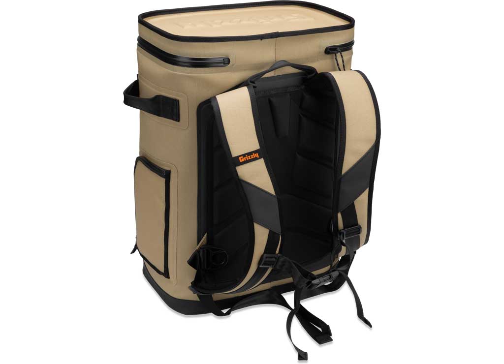 Grizzly Drifter 24-Can Backpack Cooler, Tan  • 4408112