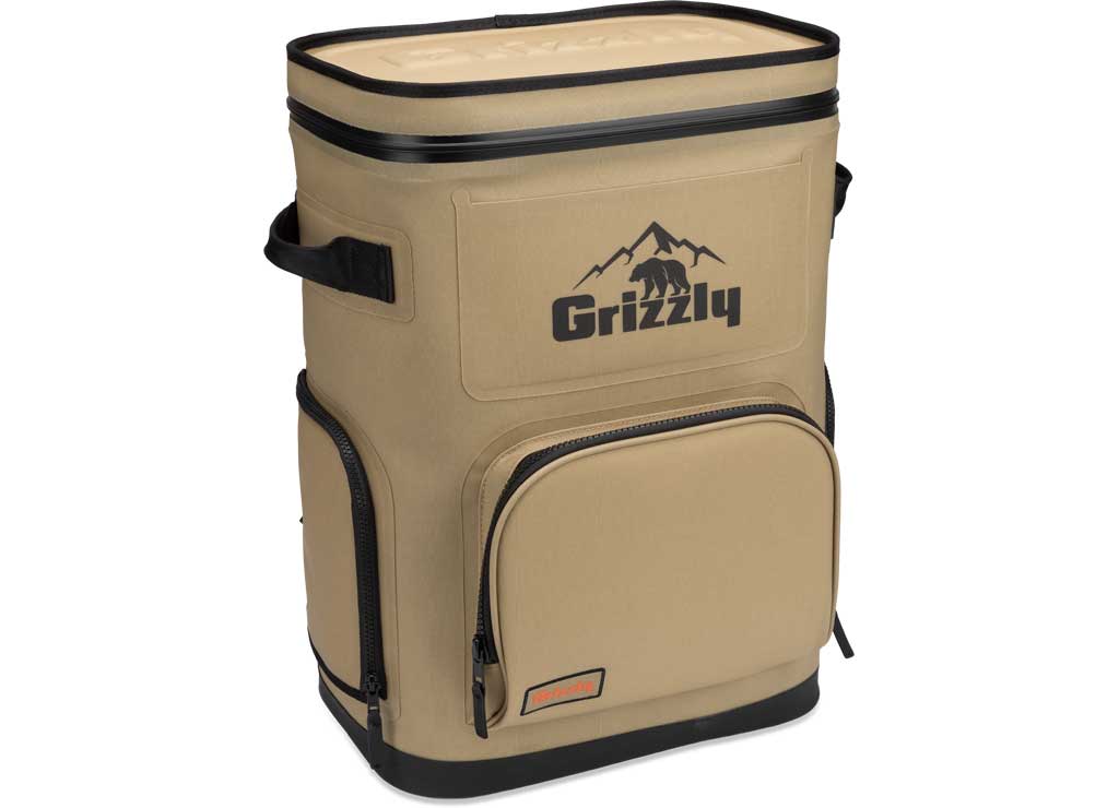 Grizzly Drifter 24-Can Backpack Cooler, Tan  • 4408112