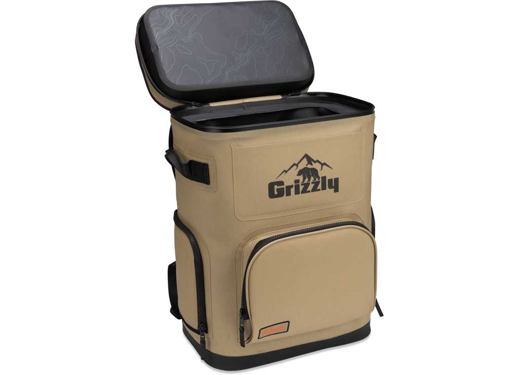 Grizzly Drifter 24-Can Backpack Cooler, Tan  • 4408112