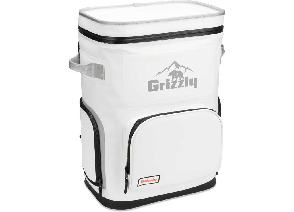 Grizzly Drifter 24-Can Backpack Cooler, Whiteout  • 4408113