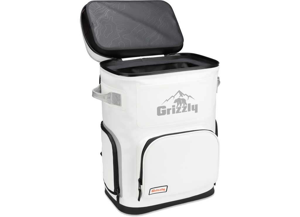 Grizzly Drifter 24-Can Backpack Cooler, Whiteout  • 4408113