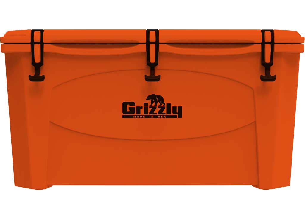 Grizzly 100 Qt Cooler, Orange  • 4400598