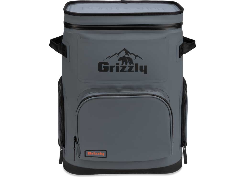 Grizzly Drifter 24-Can Backpack Cooler, Stealth  • 4408111