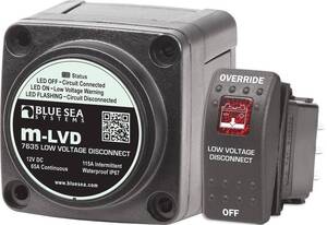 Blue Sea m-LVD Low Voltage Disconnect  • 7635-BSS