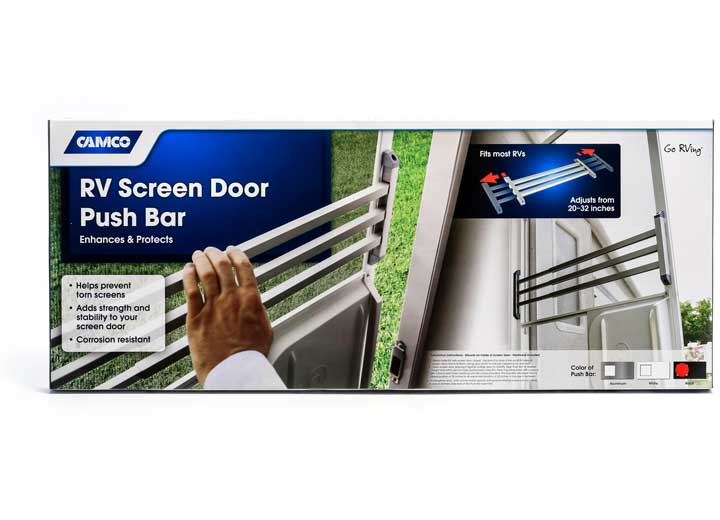 Camco Screen Door Push Bar - Black  • 43976