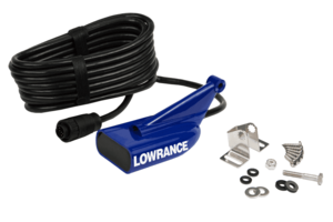 Lowrance HDI Skimmer Med/High CHIRP/DownScan, 9 pin, 15', Lowrance Blue  • 000-12570-001