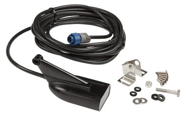 Lowrance Transom/Trolling Motor-Mounted, 455 kHz/800 kHz DownScan Transducer  • 000-10976-001