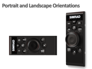 Simrad OP50 Remote Controller, Portrait  • 000-12364-001