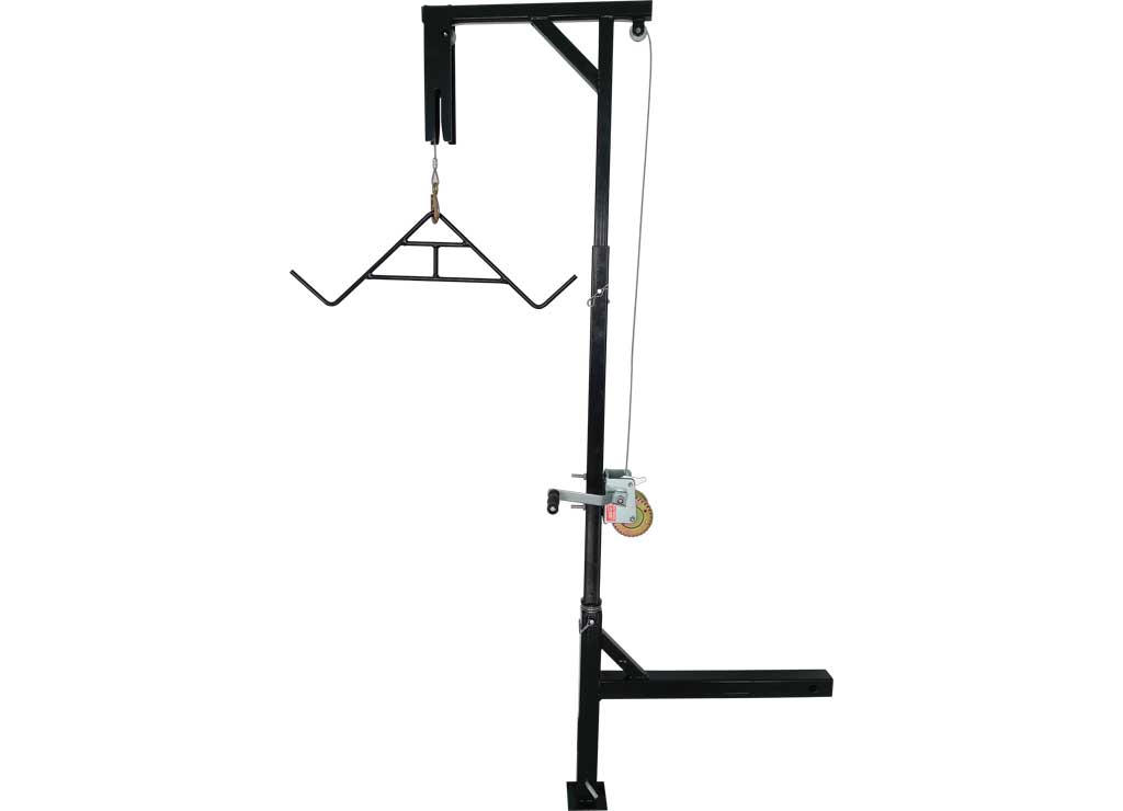 HME Truck Hitch Game Hoist - Complete Kit with Winch/Gambrel)  • HME-HH