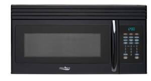 High Pointe 1.5 Cubic Foot Over The Range Convection Microwave Oven - Black  • 520EC942KIWB