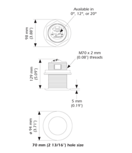 Simrad xSonic Airmar B75 Transducer  • 000-16194-001