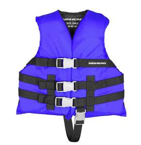 Airhead Child General Purpose Life Vest, Blue  • 30002-02-A-BL