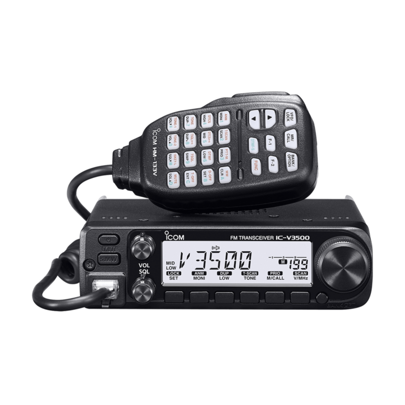 Icom 65W 144MHz FM Mobile Transceiver  • V3500 65 USA