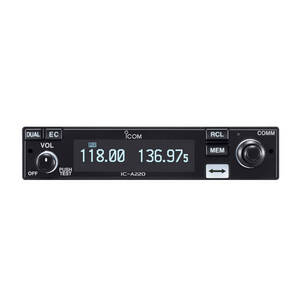 Icom Aviation Panel Mount VHF Air Band Transceiver • A220