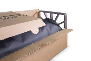 Lippert Solera Universal Slide Topper Replacement Cut-To-Fit Fabric – Black • 432253