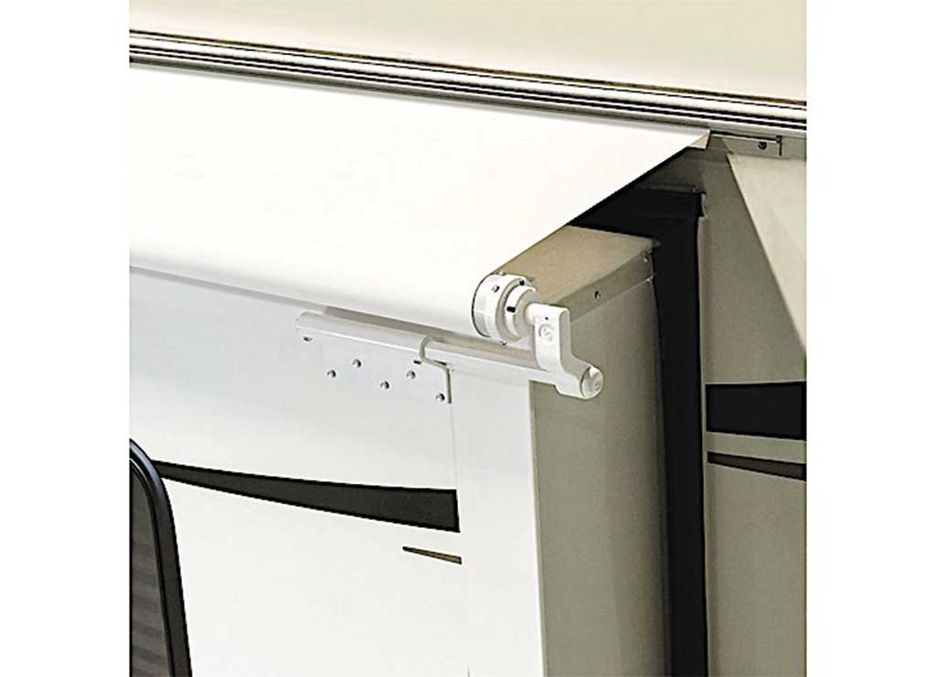 Lippert 16' Solera 5000 Slide Topper Awning, White  • V000163307