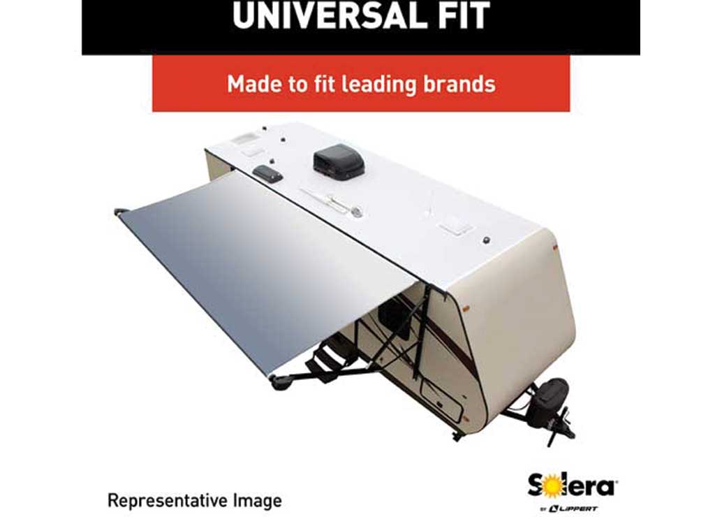 Lippert Solera Universal Vinyl Replacement Fabric for 11' RV Awning - Sand Fade • V000334344