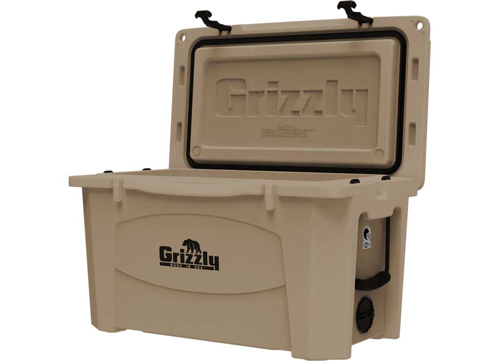 Grizzly 60 Qt Cooler, Tan • 4400019
