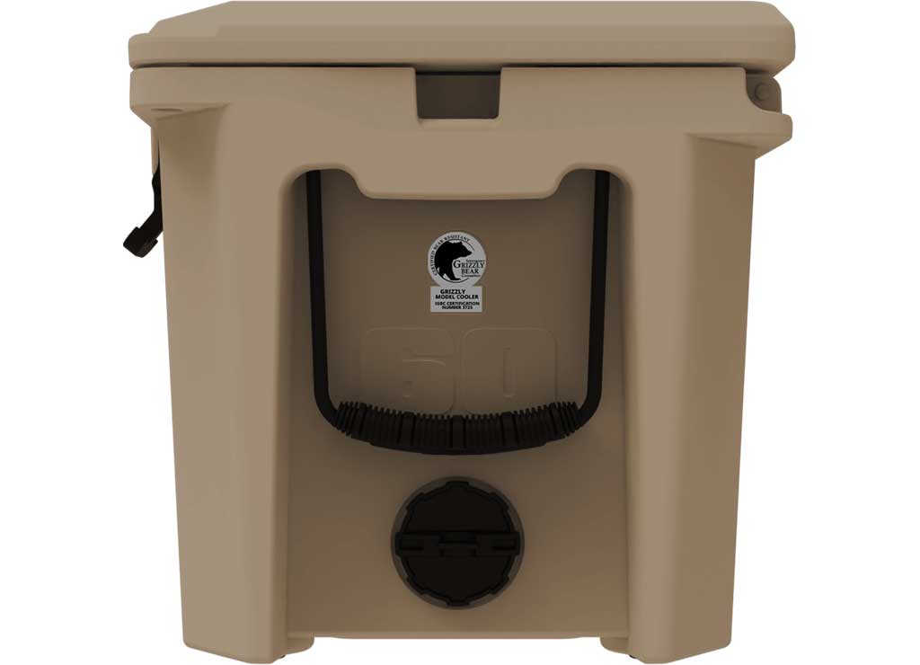 Grizzly 60 Qt Cooler, Tan • 4400019