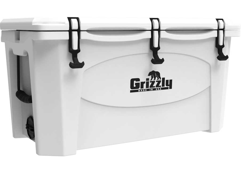 Grizzly 75 Qt Cooler, White • 4400024