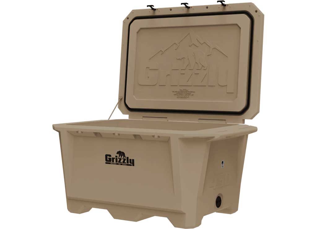 Grizzly 450 Qt Cooler, Tan • 4400831