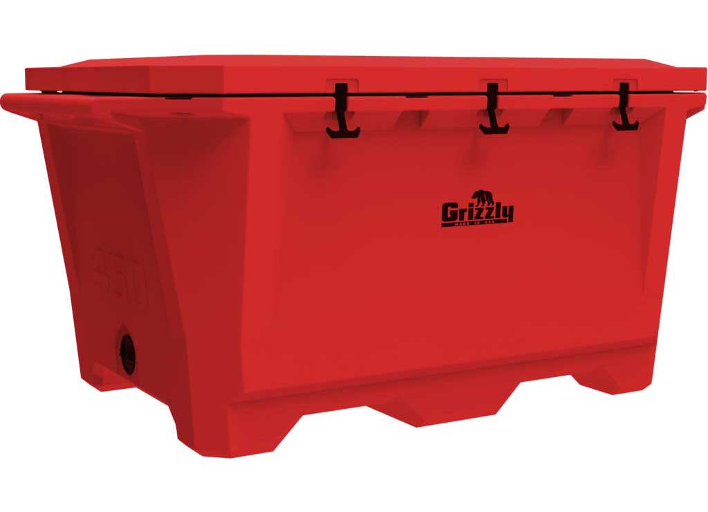 Grizzly 450 Qt Cooler, Red • 4400835