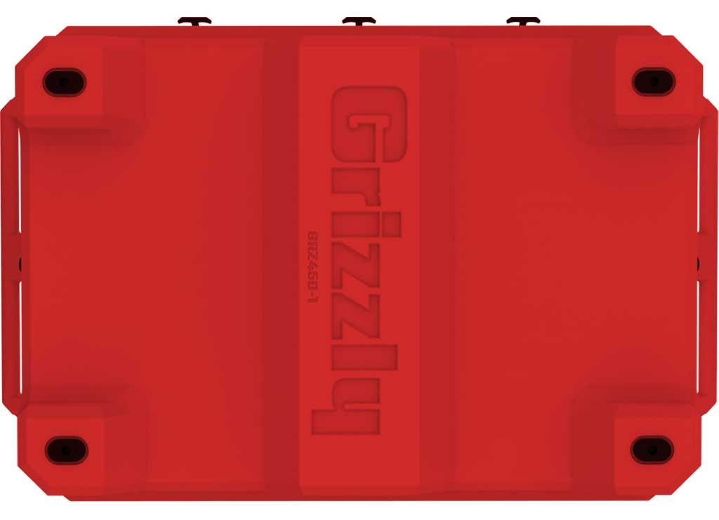 Grizzly 450 Qt Cooler, Red • 4400835