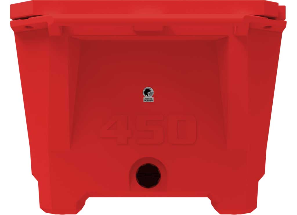 Grizzly 450 Qt Cooler, Red • 4400835