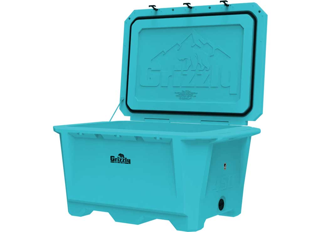 Grizzly 450 Qt Cooler, Teal • 4400836