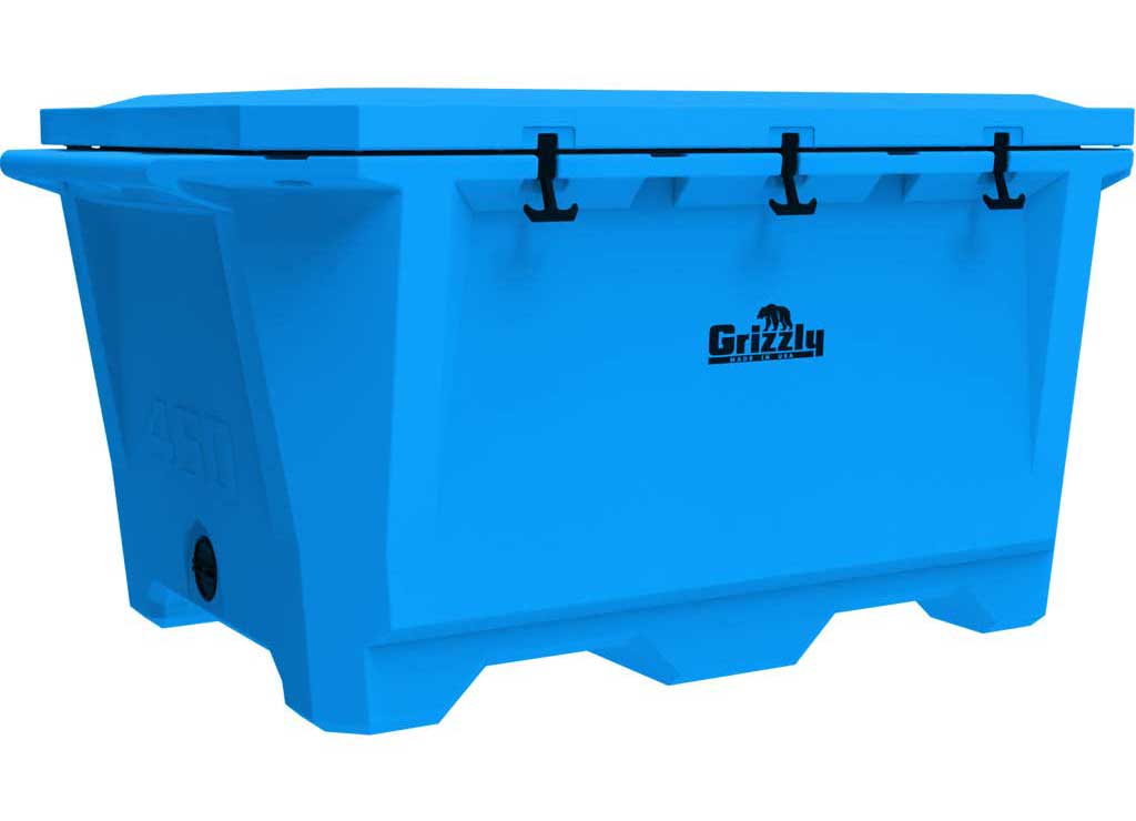 Grizzly 450 Qt Cooler, Light Blue  • 4400839