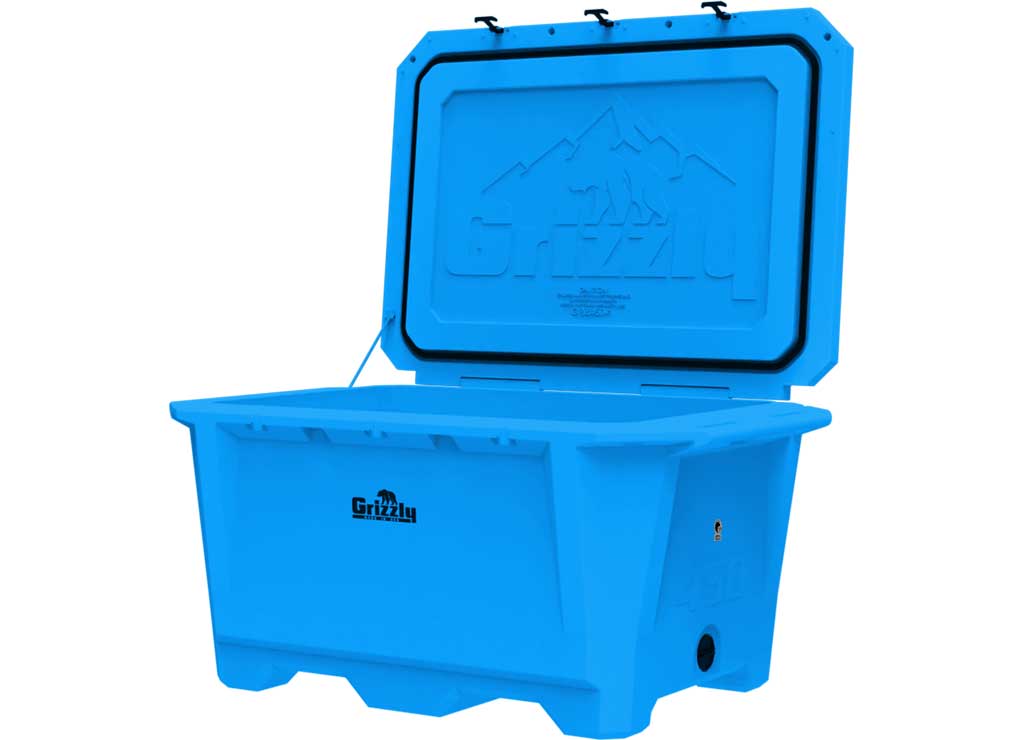 Grizzly 450 Qt Cooler, Light Blue • 4400839