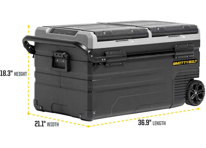 Smittybilt Basecamp 75L Dual Zone Fridge/Freezer • 2989