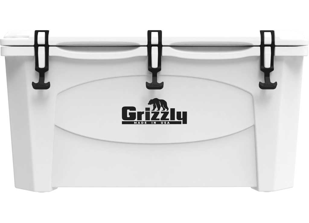 Grizzly 75 Qt Cooler, White • 4400024