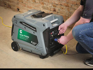 Cummins P4500i Inverter Generator • A074Z436