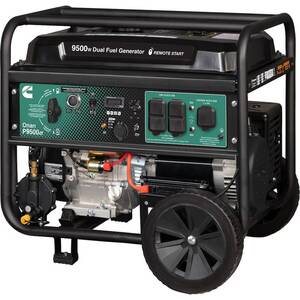 Cummins P9500DF 49 St  9500W Dual Fuel Portable Generator  • A074Z438