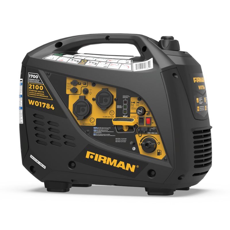 Firman Inverter Portable Generator 2100W Recoil Start • W01784