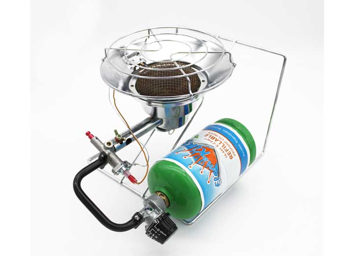 Flame King 15,000 BTU Multi-Use Portable Propane Heater/Cooker  • FK-AD010CGA
