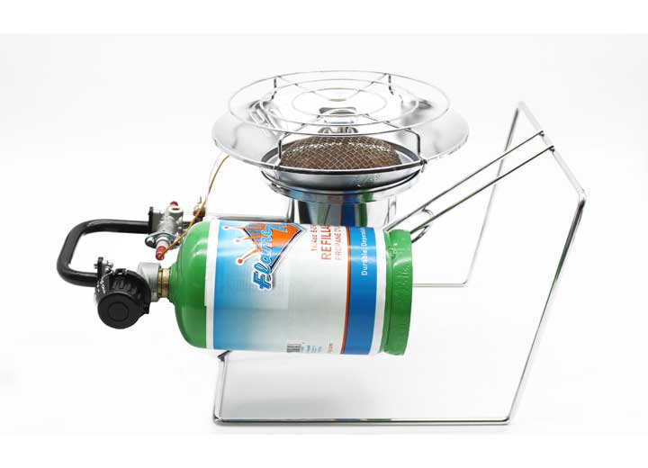 Flame King 15,000 BTU Multi-Use Portable Propane Heater/Cooker  • FK-AD010CGA
