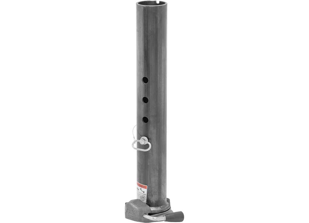Bulldog BX1 Gooseneck Coupler, 2-5/16 Inch Diameter, 4 in Diameter x 27.2 Inner Tube Only, 25,000 lbs. Capacity, Round, Raw  • 1289020300