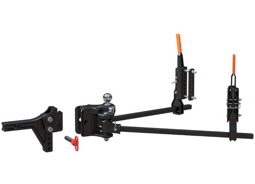 Curt TruTrack 4P Trailer-Mounted Weight Distribution Hitch, 8-10K  • 17520