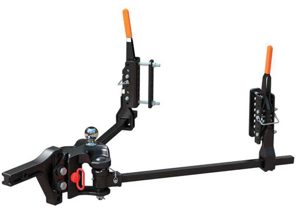 Curt TruTrack 4P Trailer-Mounted Weight Distribution Hitch, 8-10K  • 17520
