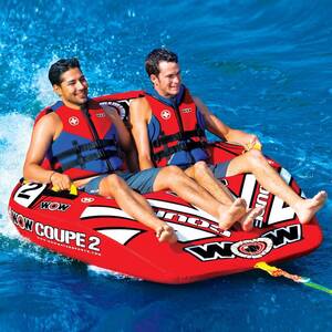 WOW Watersports 2-Person Coupe Cockpit Towable Tube  • 15-1030