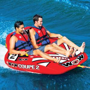 WOW Watersports 2-Person Coupe Cockpit Towable Tube  • 15-1030