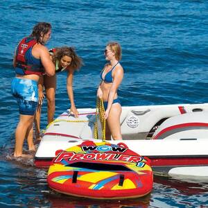 WOW Watersports Prowler 1-Person Towable Tube Starter Kit • 22-WTO-3990