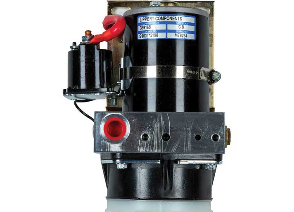 Lippert 1.5 Gallon Vertical Pump W/ Reservoir • 359168