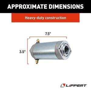 Lippert Replacement Hydraulic RV Leveling System Pump Motor • 179327