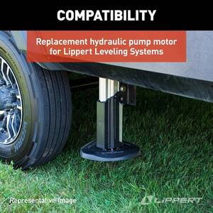 Lippert Replacement Hydraulic RV Leveling System Pump Motor • 179327